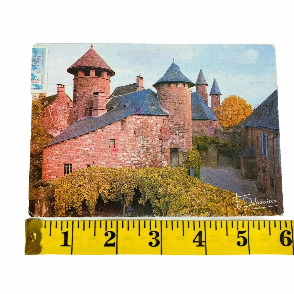 COLLONGES France‎ Stamped Note Postcard Posted